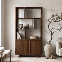 Jessy Boekenkast Walnoot 120cm