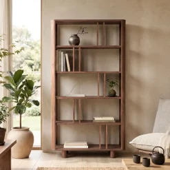 Jessy Open kast bruin 110cm