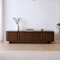 Jessy Tv Meubel Walnoot 195 cm