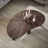 Jill Salontafel niervormig Teakhout 110cm