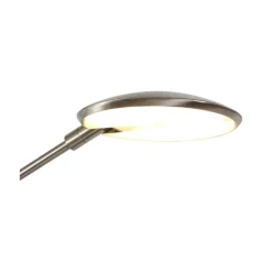 Jim 1-lichts Bureaulamp Staal