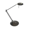 Jim 1-lichts Bureaulamp Zwart