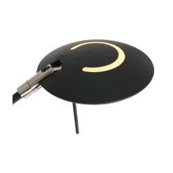 Jim 1-lichts Bureaulamp Zwart