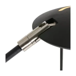 Jim 1-lichts Bureaulamp Zwart
