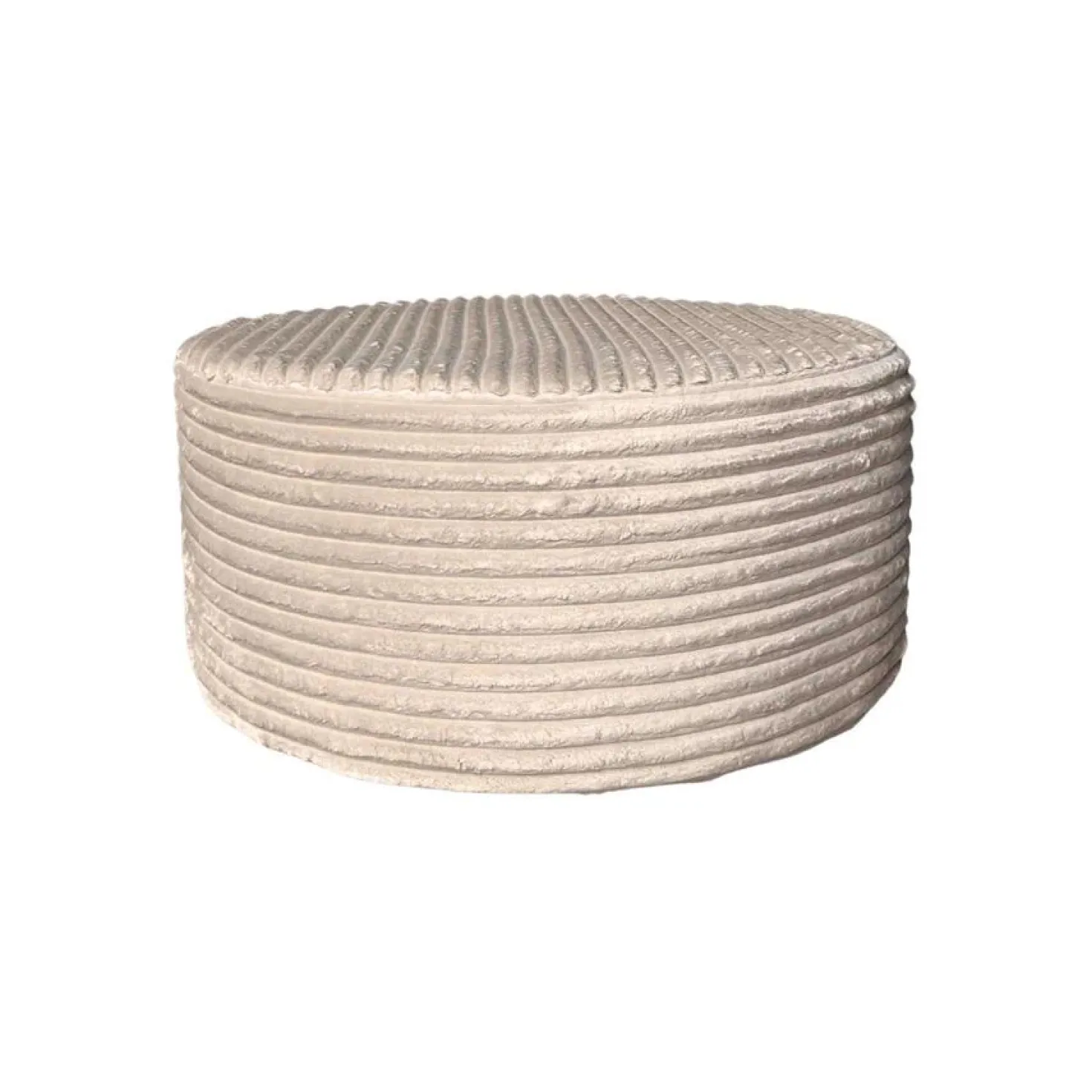 Jonah Hocker Beige Ribstof 80cm