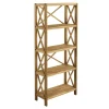 Jonas 5 planken wandkast naturel eikenhoutfineer 70 cm
