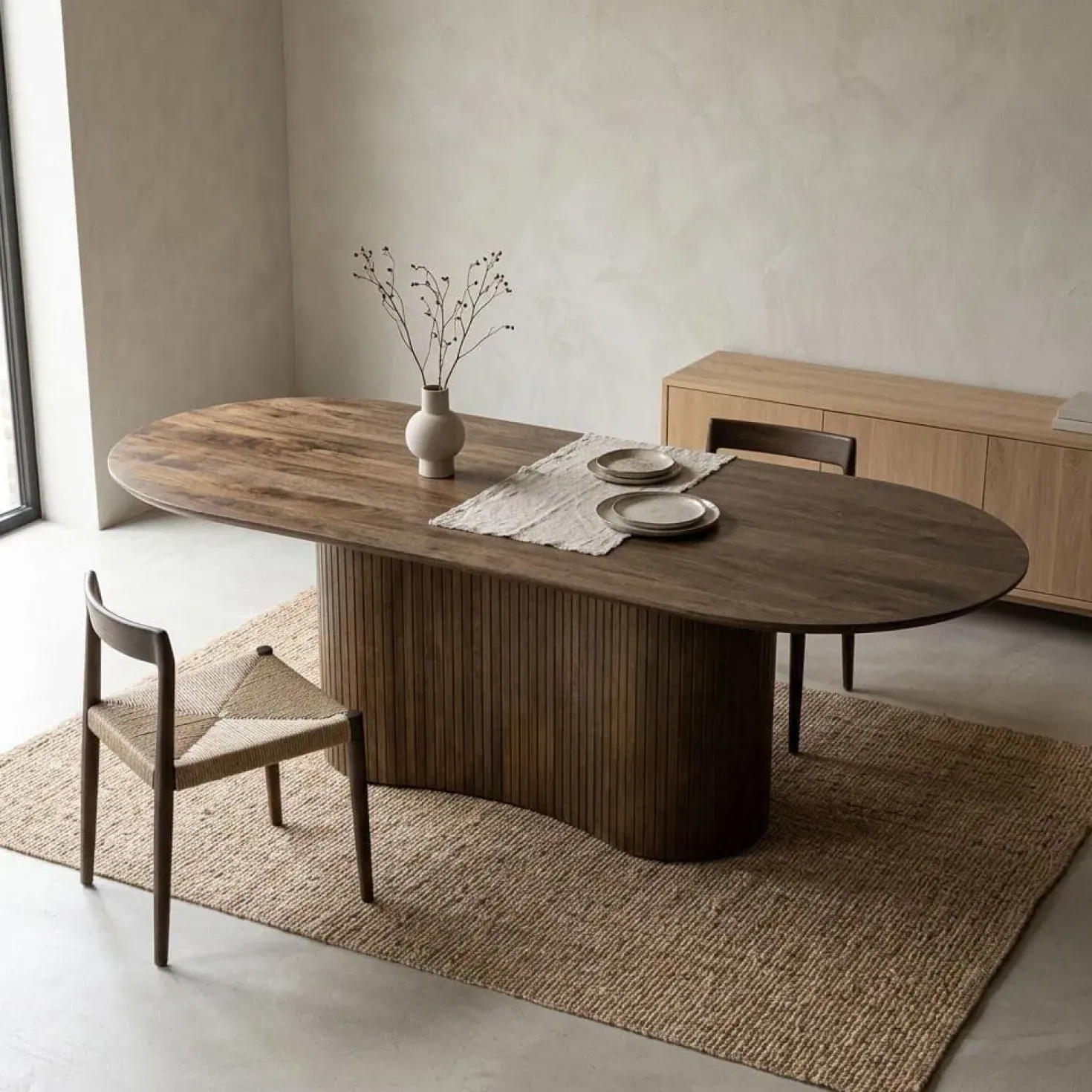 Jordy Eettafel mangohout 250 cm