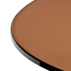 Joshua Salontafel rond Bruin Glas 70cm