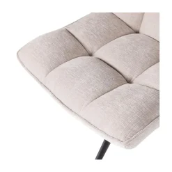 Jouke Draaifauteuil Chenille Naturel