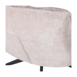 Jouke Draaifauteuil Chenille Naturel