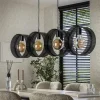 Juno 4-lichts Hanglamp Charcoal