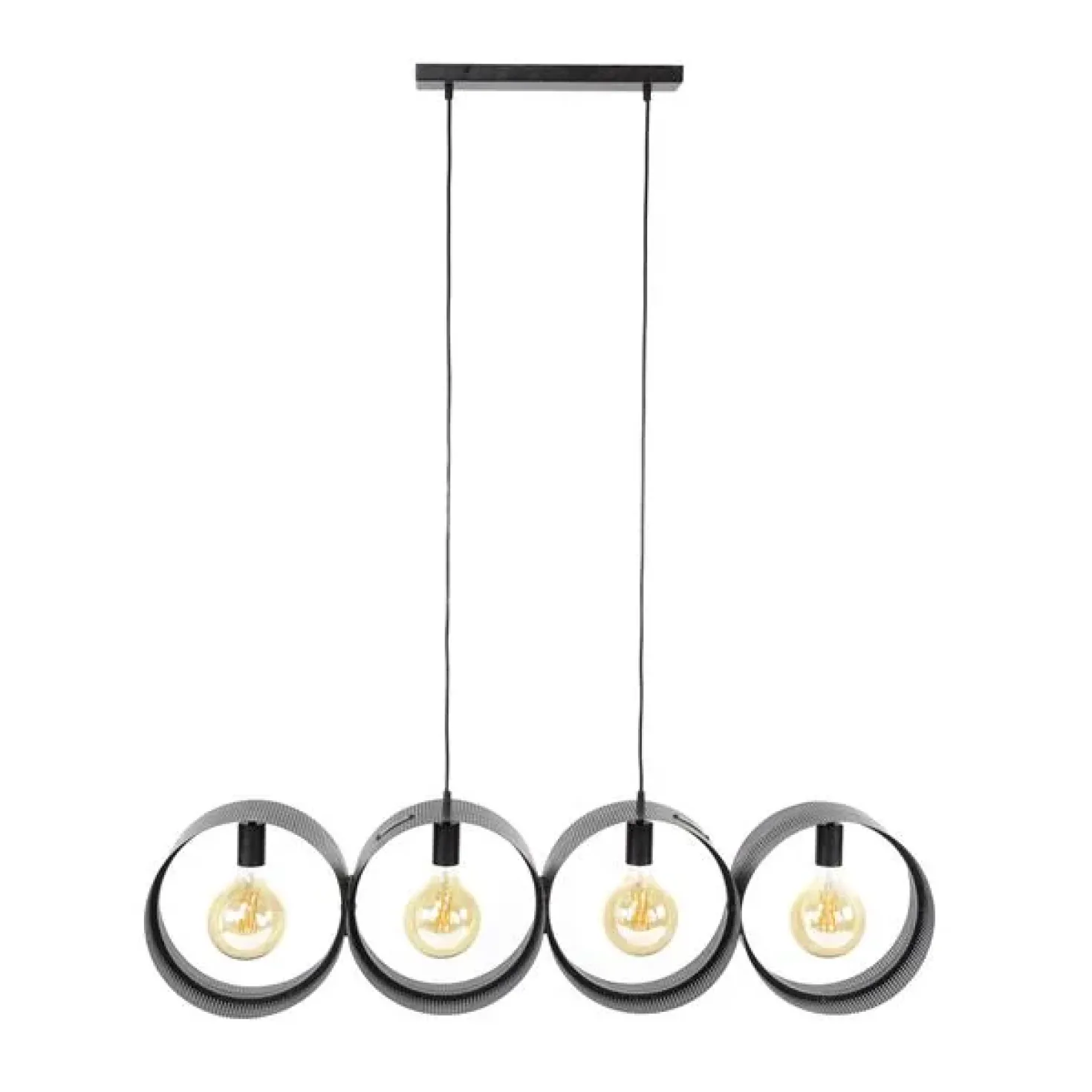 Juno 4-lichts Hanglamp Charcoal