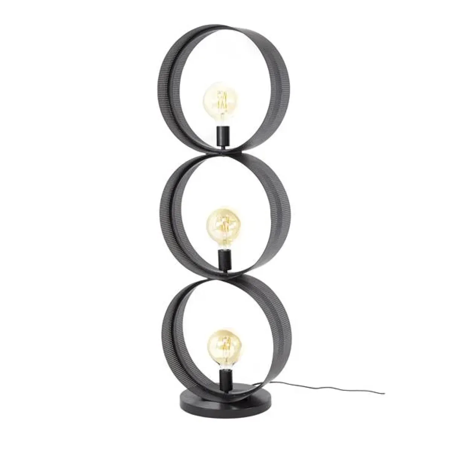 Juno 3-lichts Vloerlamp Charcoal