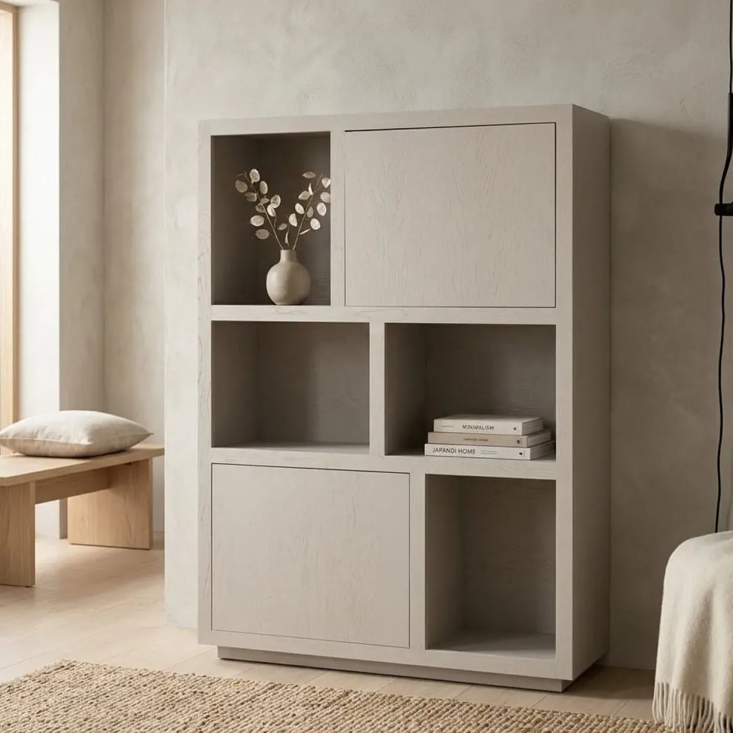 Kabinet Helsinki Taupe 120x170cm