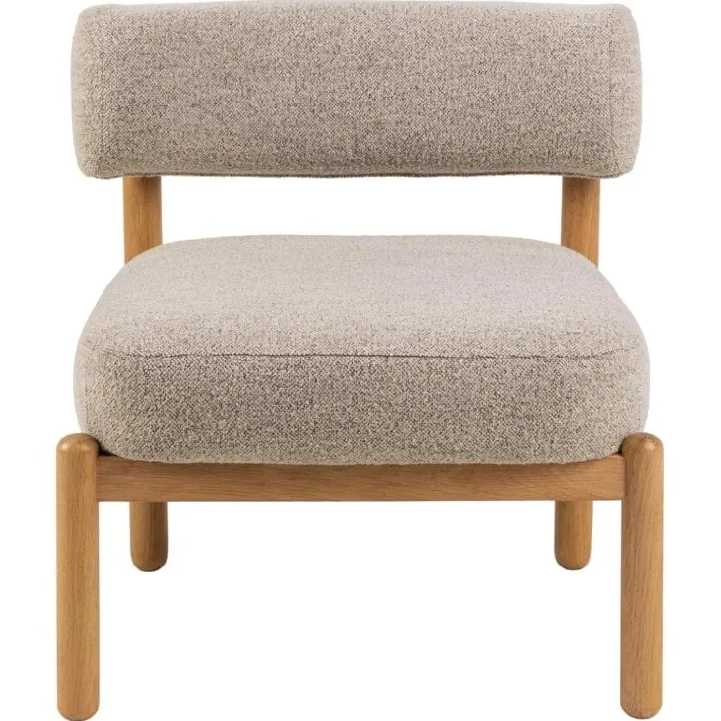 Karoa Fauteuil Beige Hout