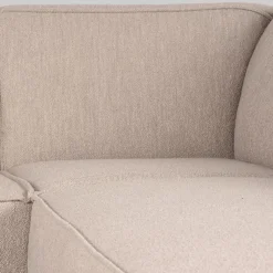 Kay Bank 5-zits Naturel Boucle Rechts