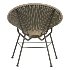 Kazoun Tuin loungestoel wicker groen