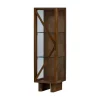 Kella 1-deurs kast mangohout bruin 40cm