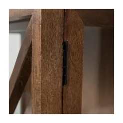 Kella 1-deurs kast mangohout bruin 40cm