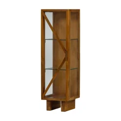 Kella 1-deurs kast mangohout naturel 40cm