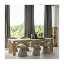 Kella 1-deurs kast mangohout naturel 40cm