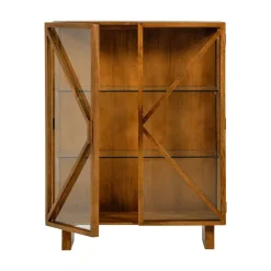 Kella 2-deurs kast mangohout naturel 100cm