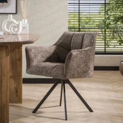 Kelly Eetkamerstoel hoven Taupe