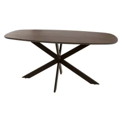Kelvin Eettafel deens ovaal Acaciahout 180cm