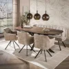 Kelvin Eettafel deens ovaal Acaciahout 215cm