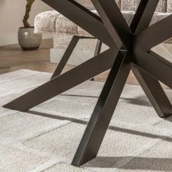 Kelvin Eettafel deens ovaal Acaciahout 215cm