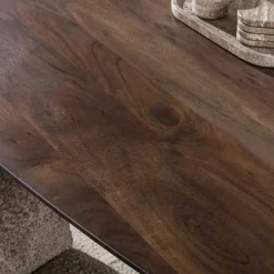 Kelvin Eettafel deens ovaal Acaciahout 215cm