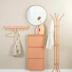Kendall Vrijstaande kapstok Terracotta 40cm
