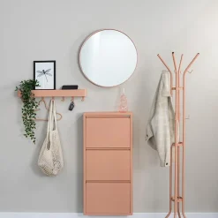Kendall Vrijstaande kapstok Terracotta 40cm
