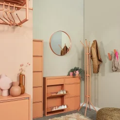 Kendall Vrijstaande kapstok Terracotta 40cm