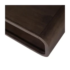 Kinu Salontafel Mangohout Donkerbruin 120cm