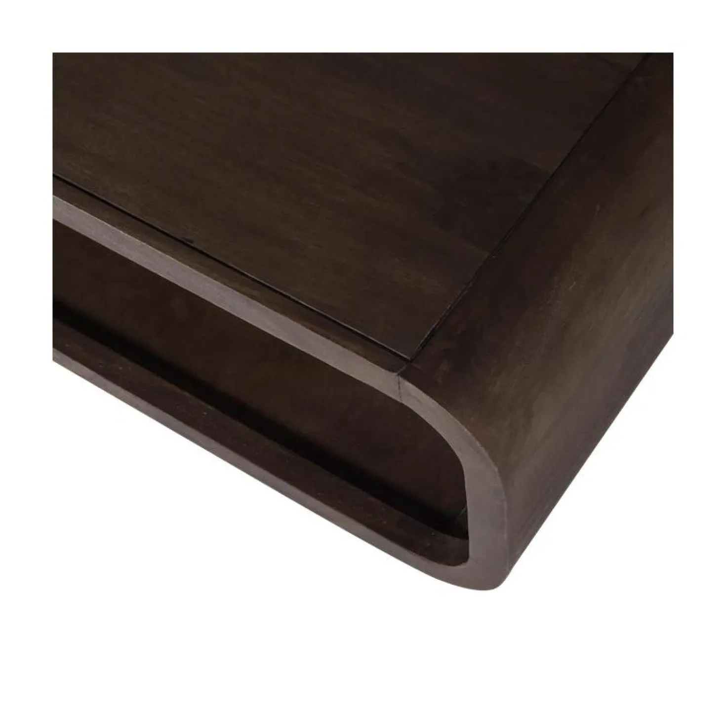 Kinu Salontafel Mangohout Donkerbruin 120cm