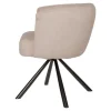 Kivo Draaibare Eetkamerfauteuil Crème