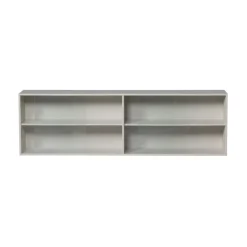 Klink Opzetkast grenen grijs 200cm
