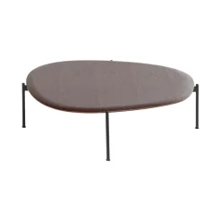 Kota Salontafel Organisch Bruin 121cm