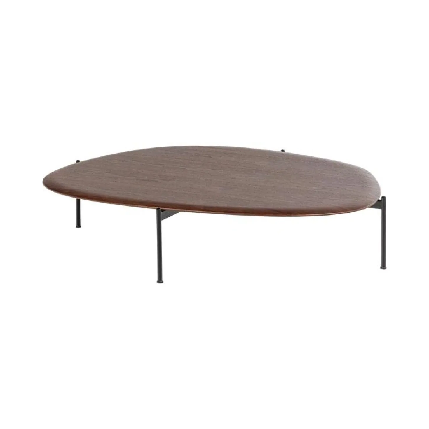 Kota Salontafel Organisch Bruin 121cm