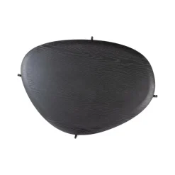 Kota Salontafel Organisch Zwart 92cm