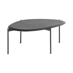 Kota Salontafel Organisch Zwart 92cm
