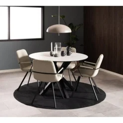 Kraman Eetkamerstoel Beige