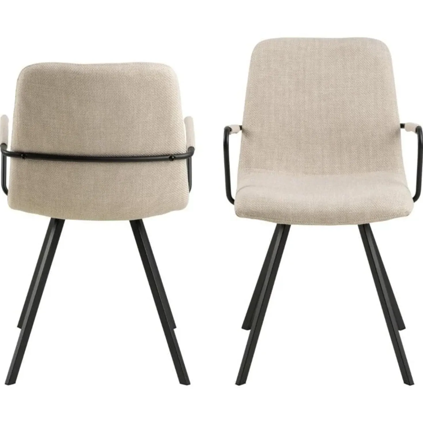 Kraman Eetkamerstoel Beige
