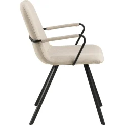 Kraman Eetkamerstoel Beige