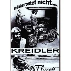 Kreidler brommer Alte Liebe - metalen bord
