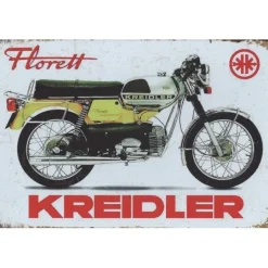 Kreidler Florett - metalen bord