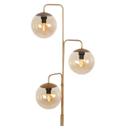 Kyle 3-lichts Vloerlamp Brons