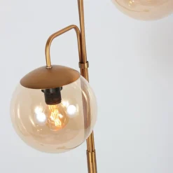 Kyle 3-lichts Vloerlamp Brons