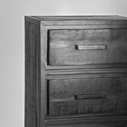 Ladekast Chili Zwart Mangohout 50cm